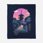 Pagoda Wave Aesthetics-none fleece blanket-vp021