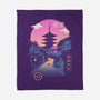 Pagoda Wave Aesthetics-none fleece blanket-vp021