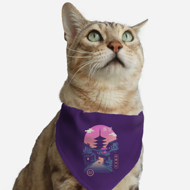Pagoda Wave Aesthetics-cat adjustable pet collar-vp021