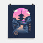 Pagoda Wave Aesthetics-none matte poster-vp021