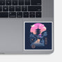 Pagoda Wave Aesthetics-none glossy sticker-vp021