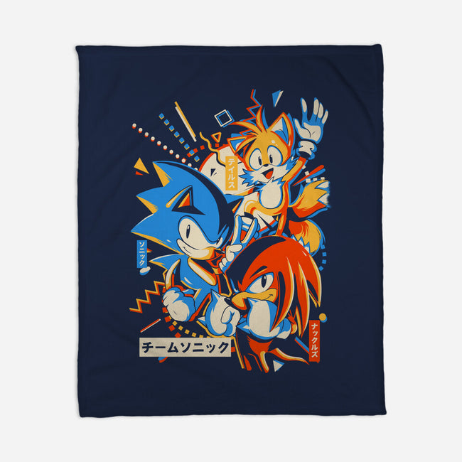 Mania Team-none fleece blanket-Gazo1a