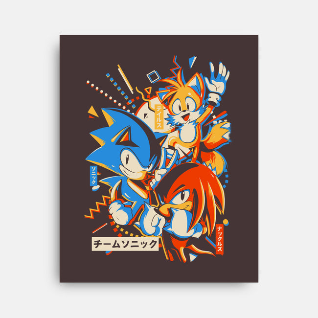 Mania Team-none stretched canvas-Gazo1a