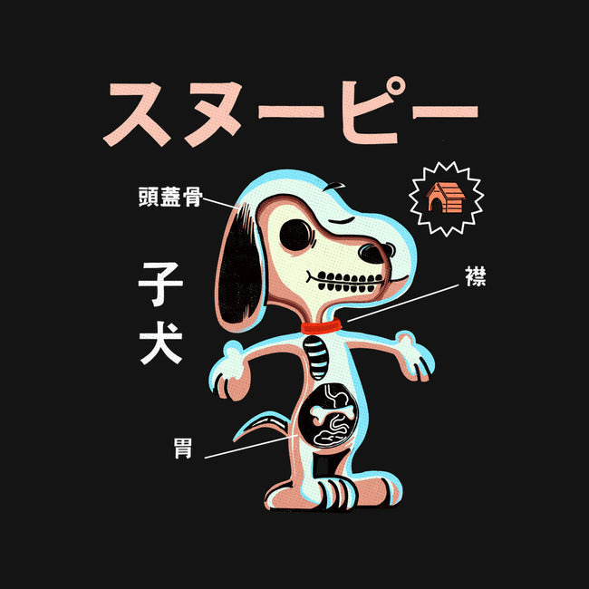 Anatomy of a Dog-unisex kitchen apron-Diego Gurgell