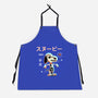 Anatomy of a Dog-unisex kitchen apron-Diego Gurgell