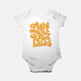 Fight Evil, Read Books-baby basic onesie-Agu Luque