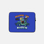 Release the Karen-none zippered laptop sleeve-Boggs Nicolas