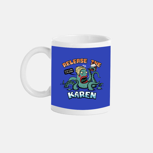Release the Karen-none glossy mug-Boggs Nicolas