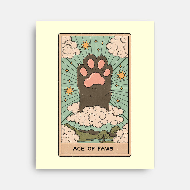 Ace of Paws-none stretched canvas-Thiago Correa