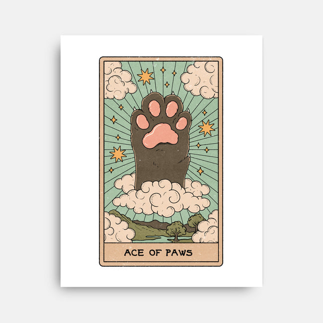 Ace of Paws-none stretched canvas-Thiago Correa