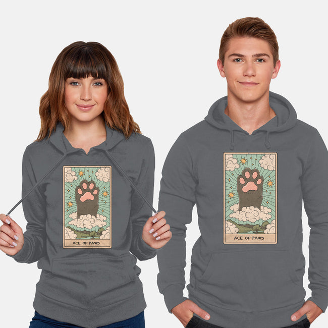 Ace of Paws-unisex pullover sweatshirt-Thiago Correa