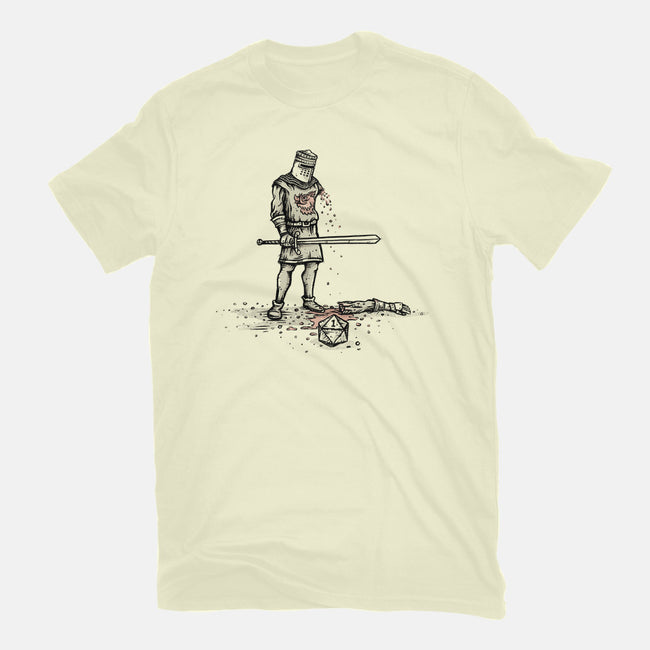Rolling a One-mens premium tee-kg07