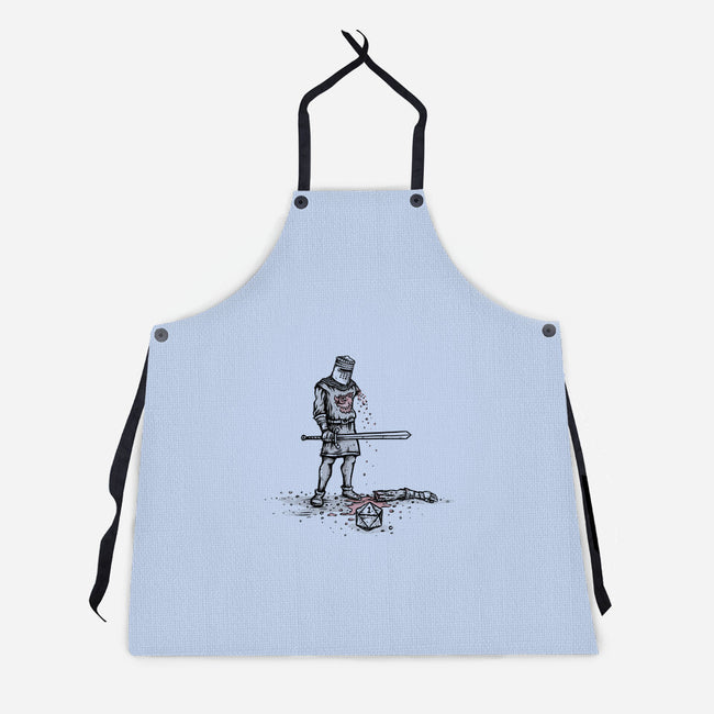 Rolling a One-unisex kitchen apron-kg07