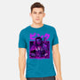 Pink Neon-mens heavyweight tee-Bruno Mota