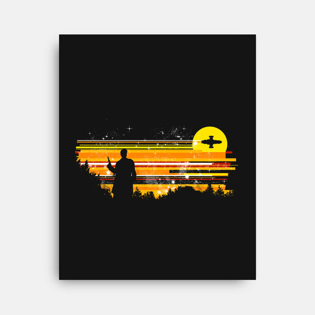 Can't Take the Sky From Me-none stretched canvas-kharmazero