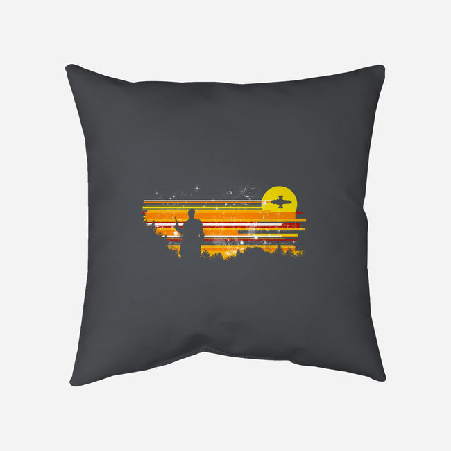 Can't Take the Sky From Me-none removable cover w insert throw pillow-kharmazero