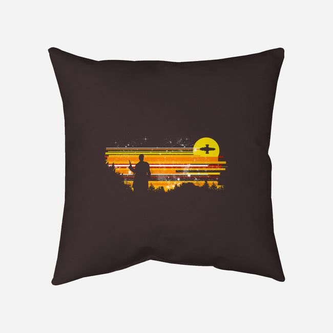 Can't Take the Sky From Me-none removable cover w insert throw pillow-kharmazero