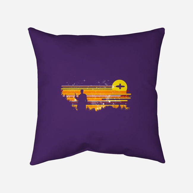 Can't Take the Sky From Me-none removable cover w insert throw pillow-kharmazero