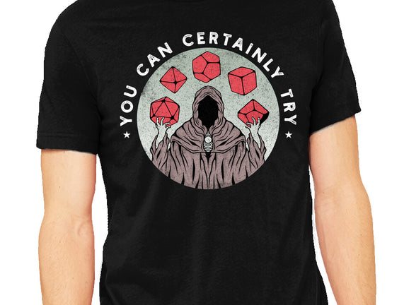 You Can Certainly Try