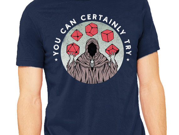 You Can Certainly Try