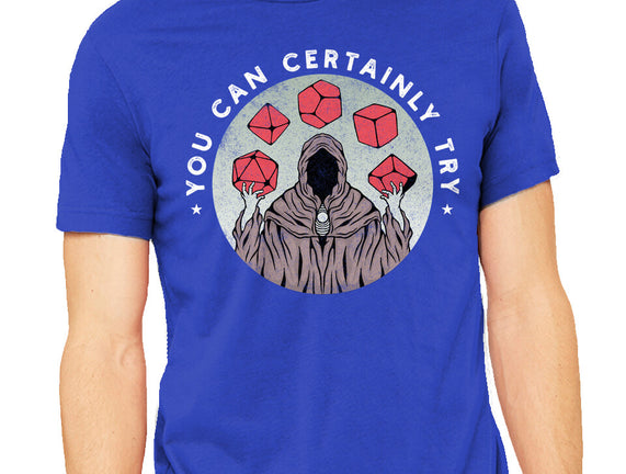 You Can Certainly Try