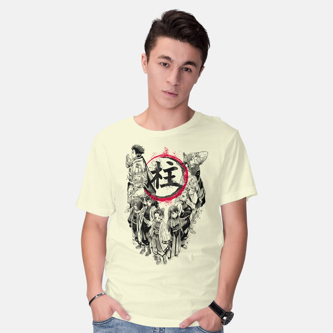 Pillars-mens basic tee-Andriu