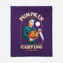 Carving With Michael-none fleece blanket-DinoMike