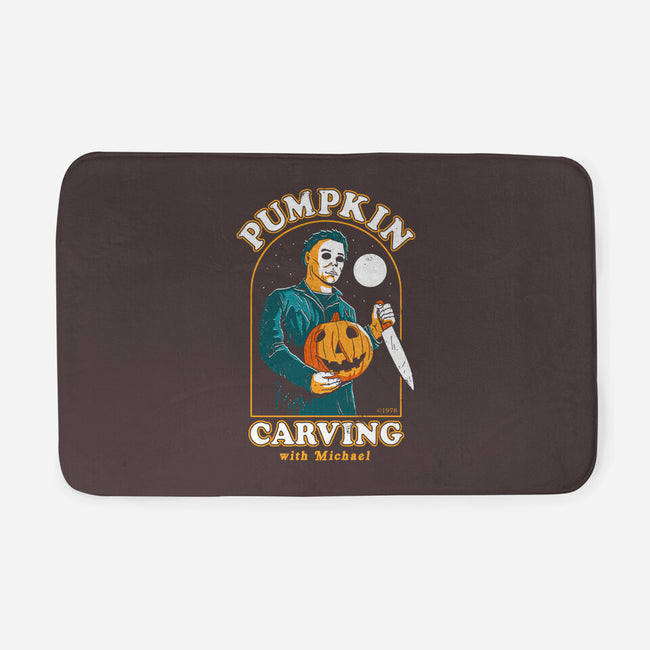 Carving With Michael-none memory foam bath mat-DinoMike