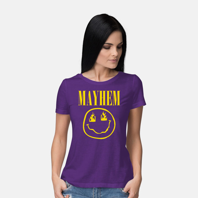 Smells Like Soap-womens basic tee-CappO