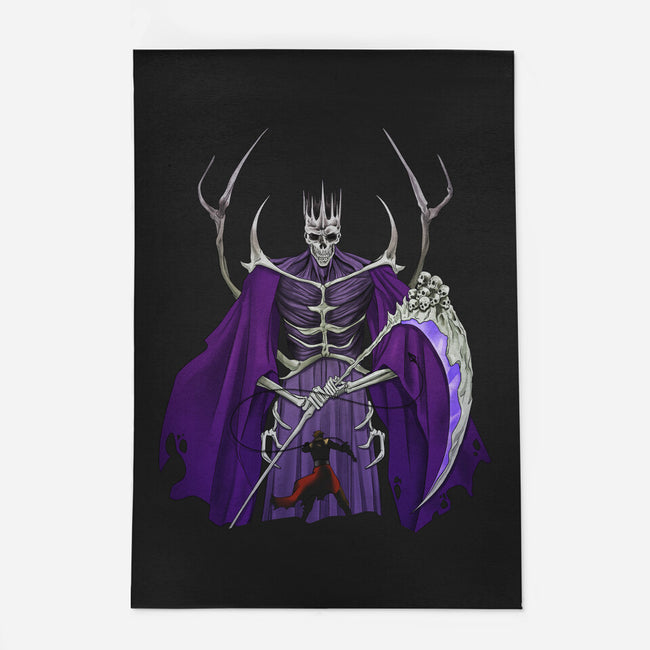 Fight With Death-none outdoor rug-Ursulalopez