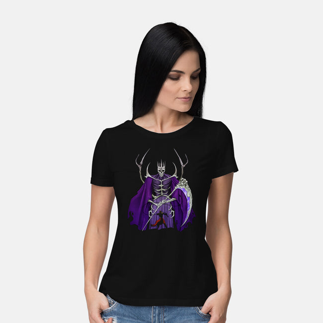 Fight With Death-womens basic tee-Ursulalopez