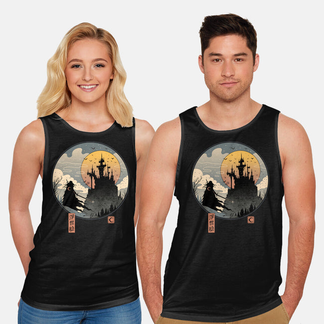 Vampire Slayer in Edo-unisex basic tank-vp021