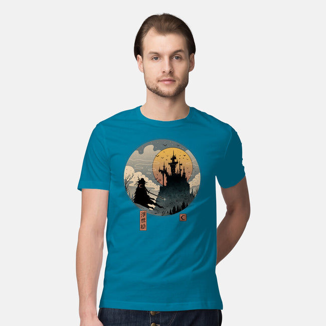 Vampire Slayer in Edo-mens premium tee-vp021