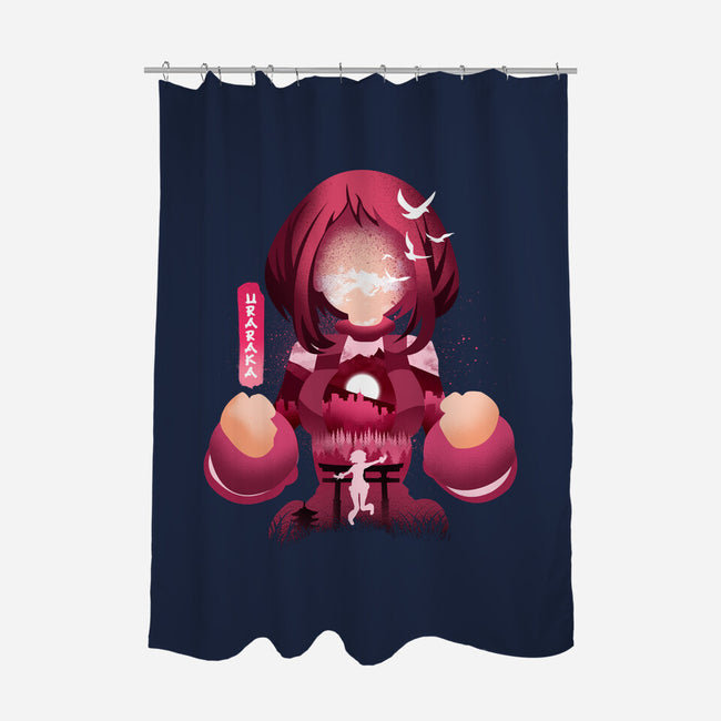 Uravity-none polyester shower curtain-hirolabs