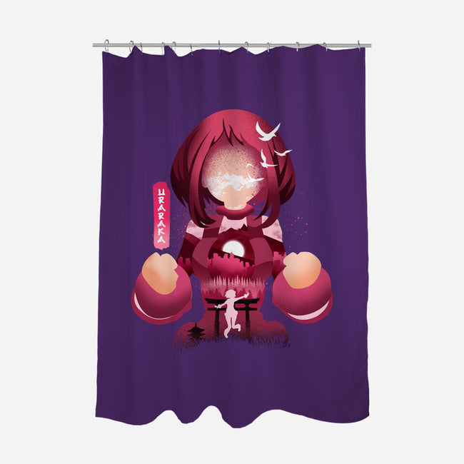 Uravity-none polyester shower curtain-hirolabs
