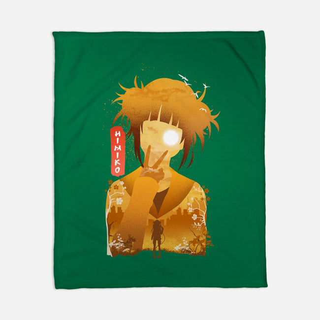 Himiko-none fleece blanket-hirolabs