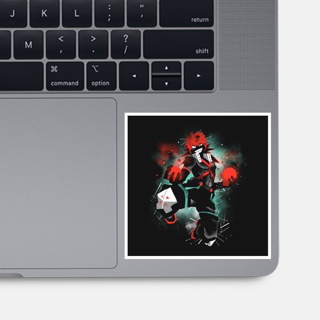 Ultra Bakugo-none glossy sticker-constantine2454