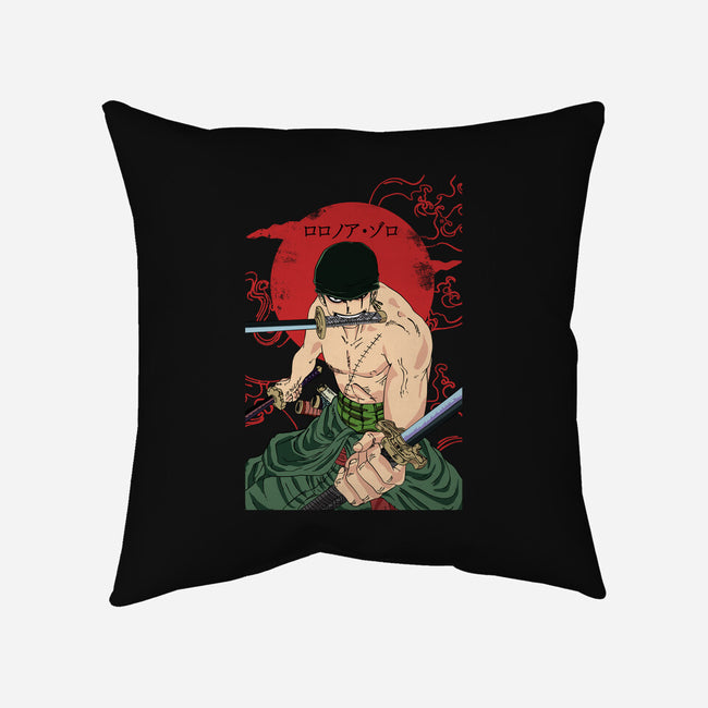 Hunter Of Pirates-none removable cover w insert throw pillow-Jelly89