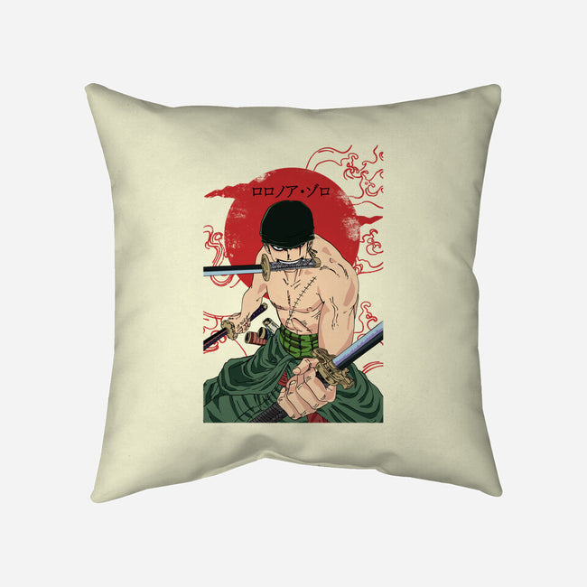 Hunter Of Pirates-none removable cover w insert throw pillow-Jelly89