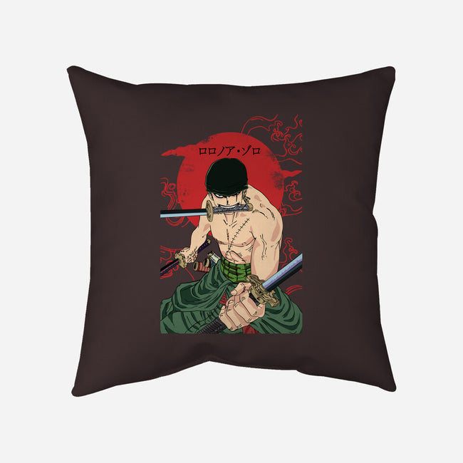 Hunter Of Pirates-none removable cover w insert throw pillow-Jelly89