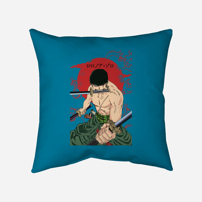 Hunter Of Pirates-none removable cover w insert throw pillow-Jelly89