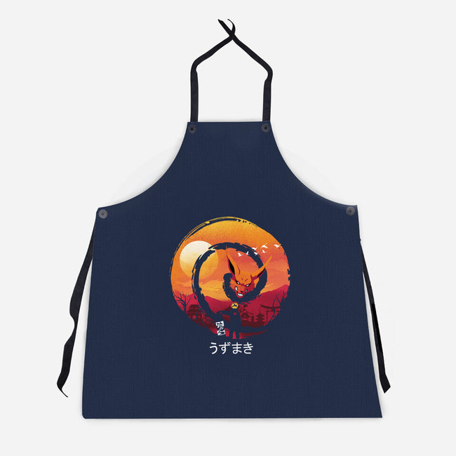 Uzumaki Night-unisex kitchen apron-dandingeroz