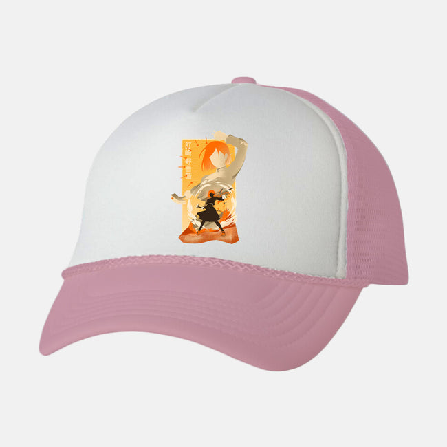 Hammer Nail And Strawdoll-unisex trucker hat-hypertwenty