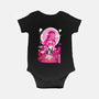 Nezuko Negative Space-baby basic onesie-SwensonaDesigns