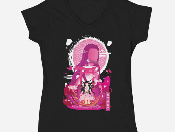 Nezuko Negative Space
