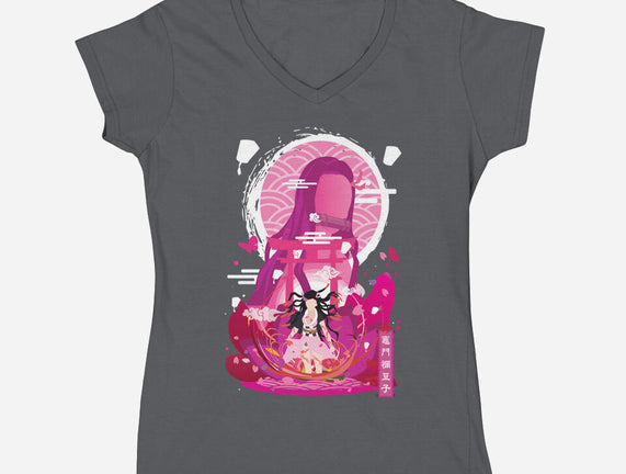 Nezuko Negative Space