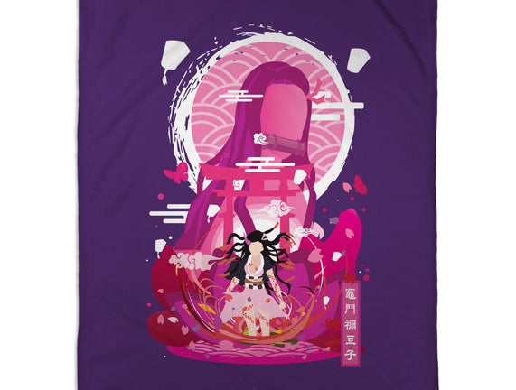 Nezuko Negative Space