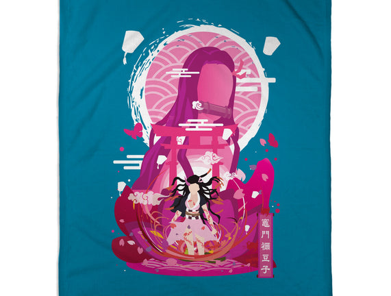 Nezuko Negative Space