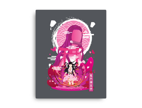 Nezuko Negative Space