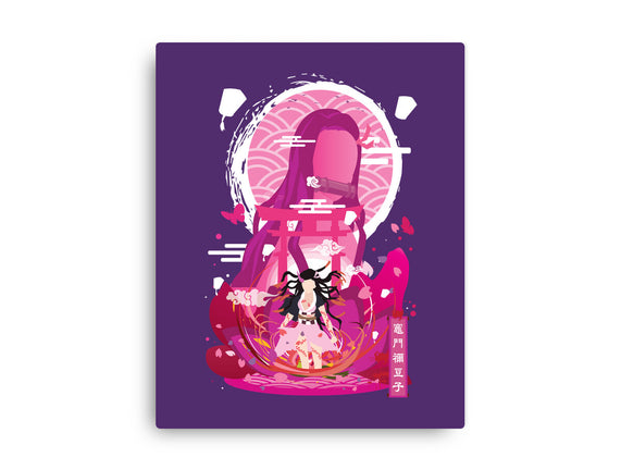 Nezuko Negative Space